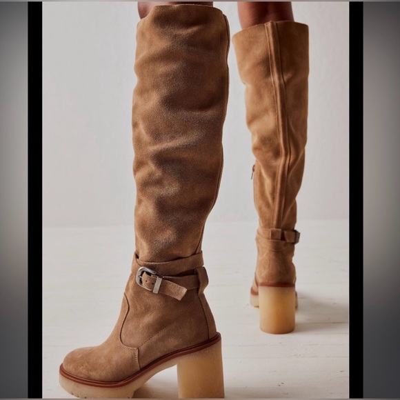 Free People Jasper Tall Chunky Boot - Picture 1 of 5